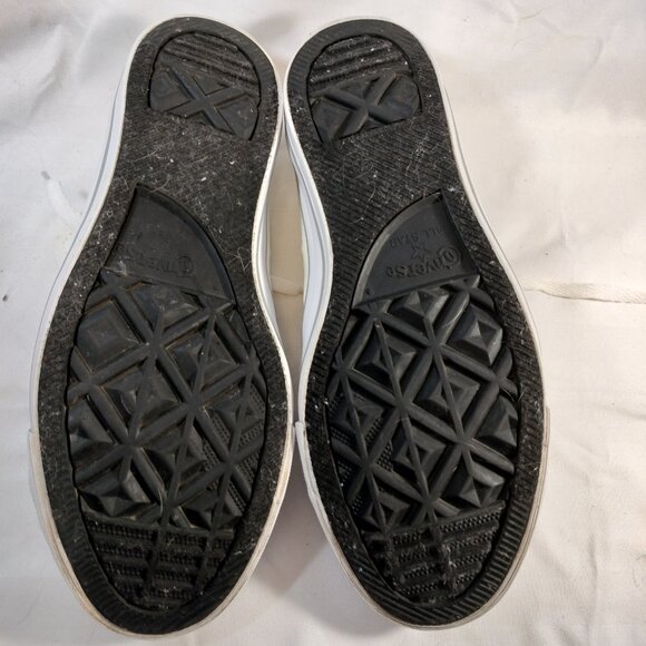 Converse Chuck Taylor All-Star Low Tops, White Glitter Toe - Picture 9 of 10